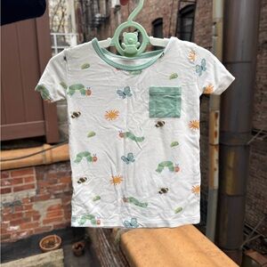 Kyte BABY White Very Hungry Caterpillar ®️ pajama set